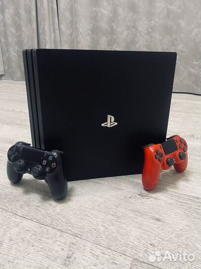 Sony playstation 4 pro. Память 1 tb. Игры