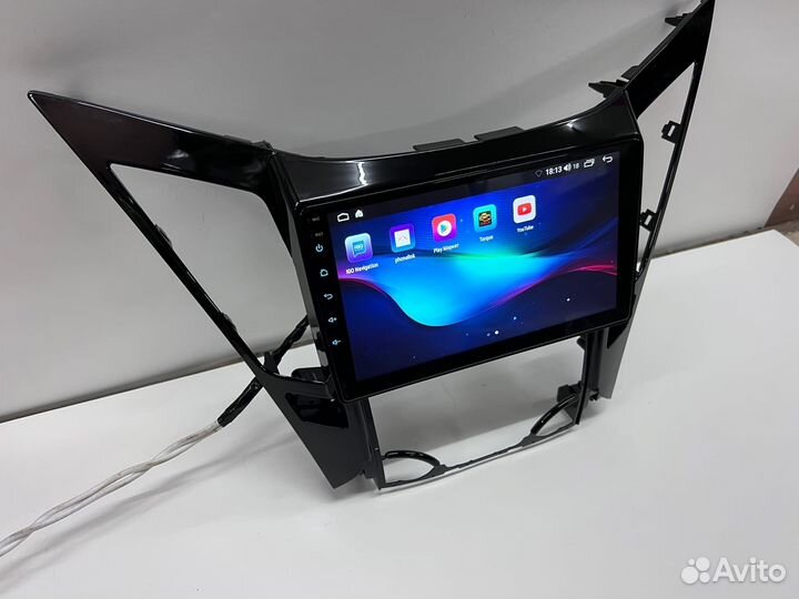 Магнитола Hyundai Sonata YF 6 Android IPS экран