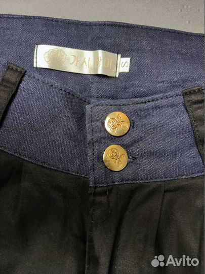 Юж Корея Джинсы Кардиган Штаны XS 40