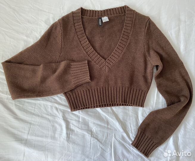 Кроп-свитер H&M