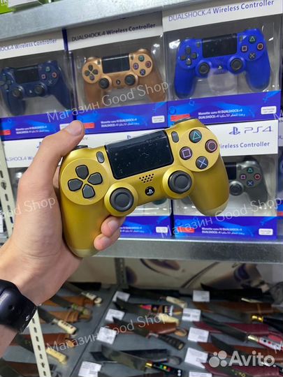 Геймпад PS4 V2 Золотой
