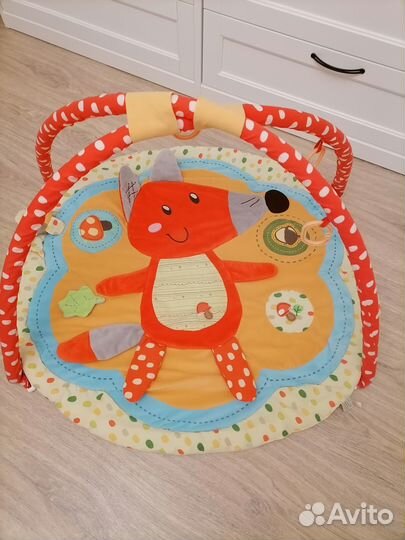 Развивающий коврик Лисичка