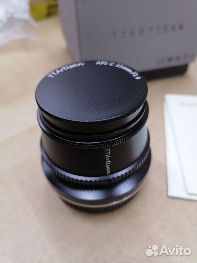 Объектив TTartisan 35 мм F1.4 APS-C для micro 4/3