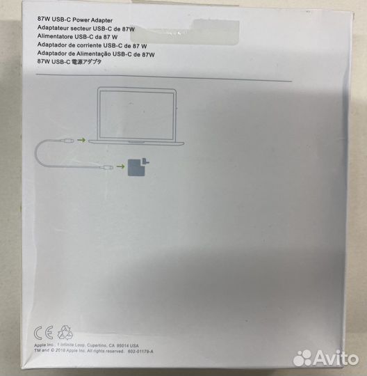 Зарядка для macbook type c