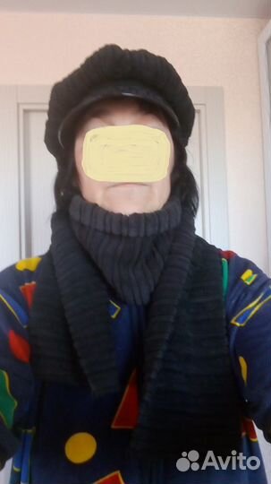 Кепка+ шарф на весну+осень