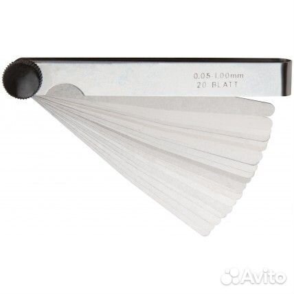 Щупы измерительные 20шт 0,05-1,00мм