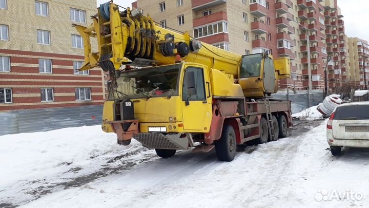 Аренда и услуги автокрана, 25 т, 28 м