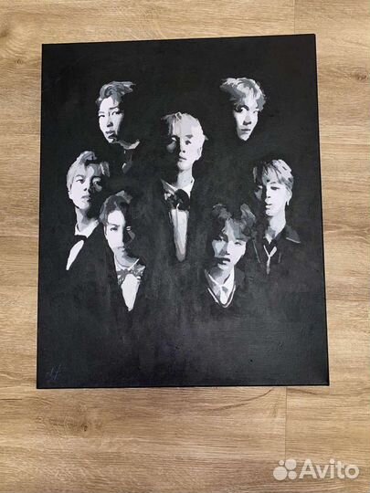 Картины по номерам раскрашенная