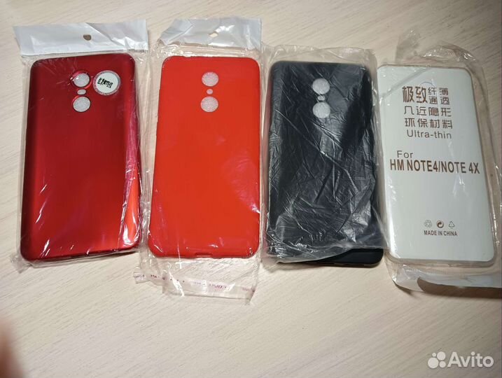 Чехлы для Xiaomi redmi note 4 и note 4x