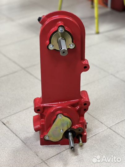 Редуктор чугунный для мотоблока