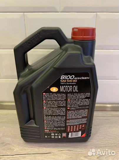 Motul 8100 ECO-clean+ 5w30 5л Оригинал