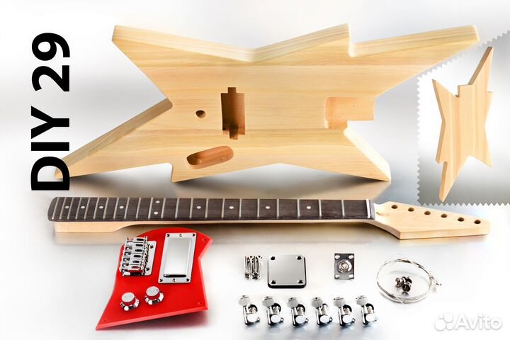 Электрогитара. Корпус. Конструктор