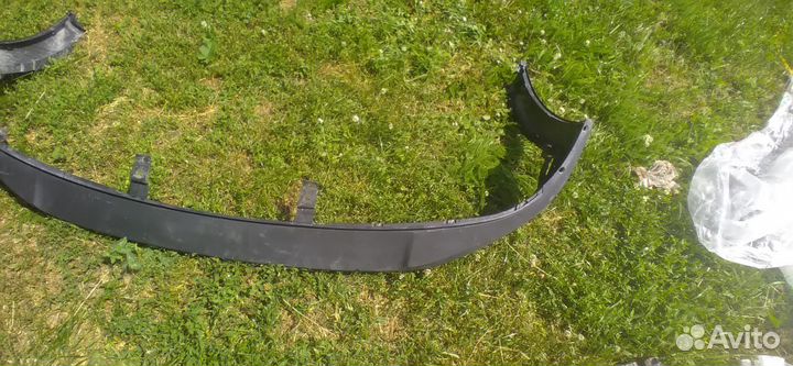 Юбка перднего бампера hyundai tucson 3