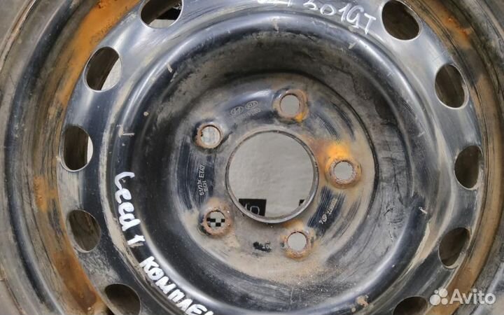 Диск колеса штампованный Kia Ceed 1 R15