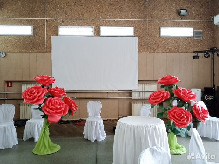 Обучение ростовые цветы, фотозоны