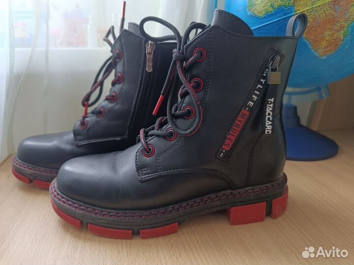 Ботинки демисезонные для девочки 35