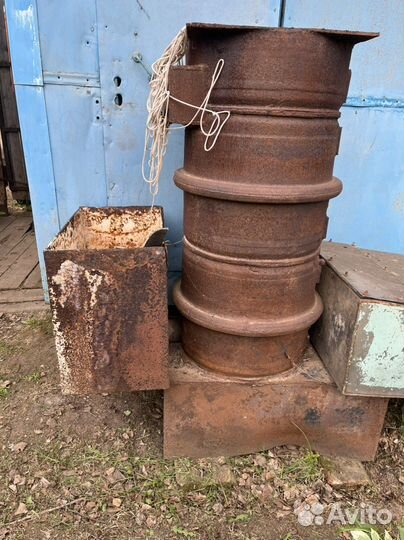 Печь банная с баком