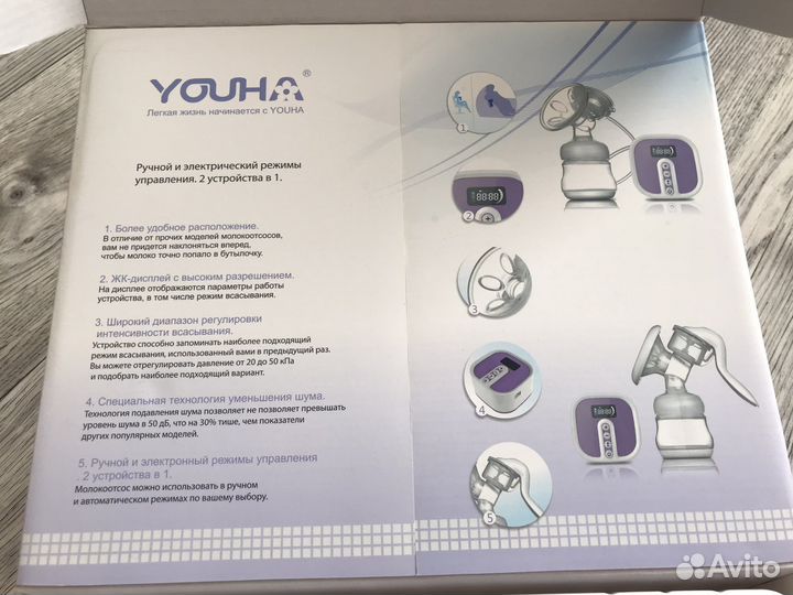 Молокоотсос электрический и ручной