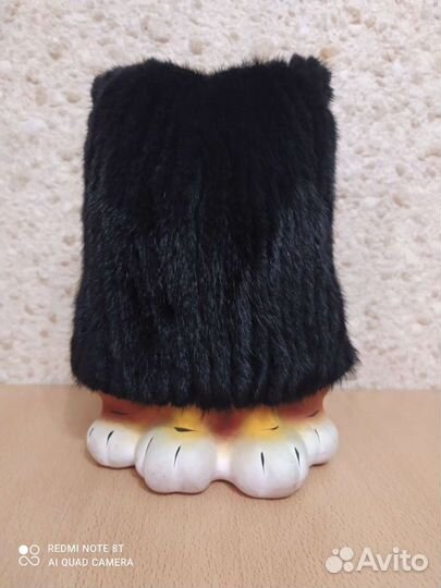 Шапка норковая женская бу