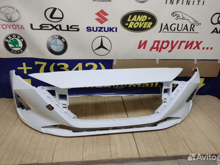Бампер передний Hyundai Solaris 2 рест 20- + Дост