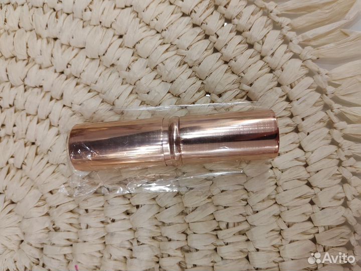 Кисть для макияжа в футляре складная для пудры