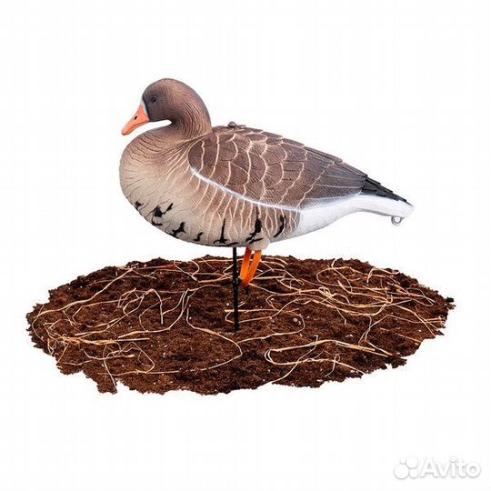 Чучела гусей белолобый softplast 3D