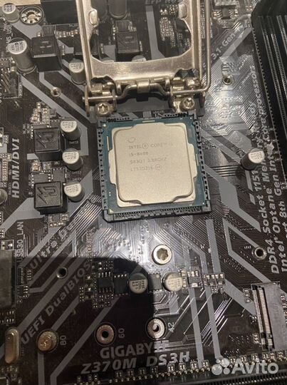 Intel core i5 8400 + gigabyte Z370 DS3H