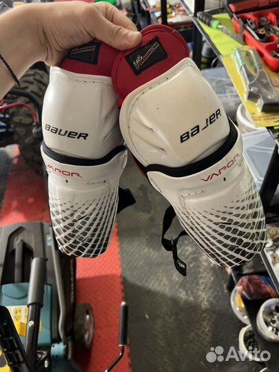 Хоккейные наколенники bauer детские