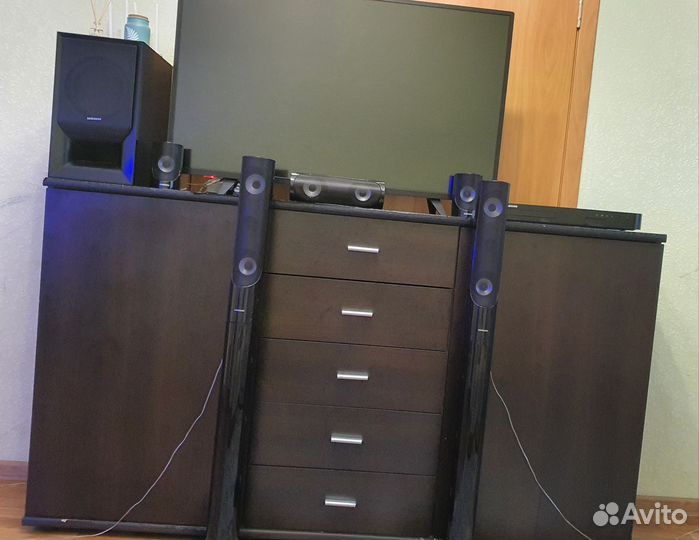 Домашний кинотеатр samsung + телевизор в подарок