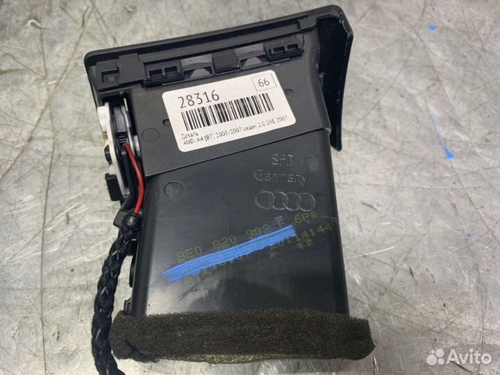 Дефлектор воздушный Audi A4 B7 2005-2007 седан