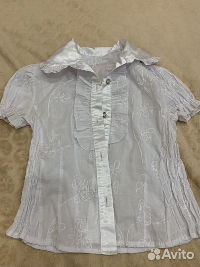 Рубашка на девочку