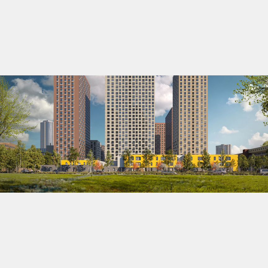 2-к. квартира, 52,4 м², 3/32 эт.