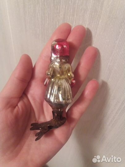 Елочная игрушка прищепка 