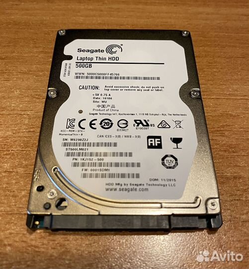 HDD 500Gb Seagate Новый 7200rpm
