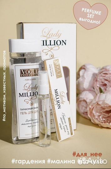 Набор гель для душа и парфюмированная вода