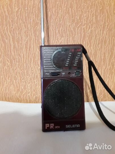 Радиоприемник сигнал СССР Selena PR-401 рабочий