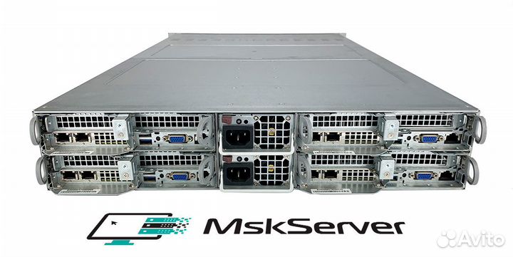 Сервер Supermicro 2028TP-HC1R 2x E5-2620v3 32Gb