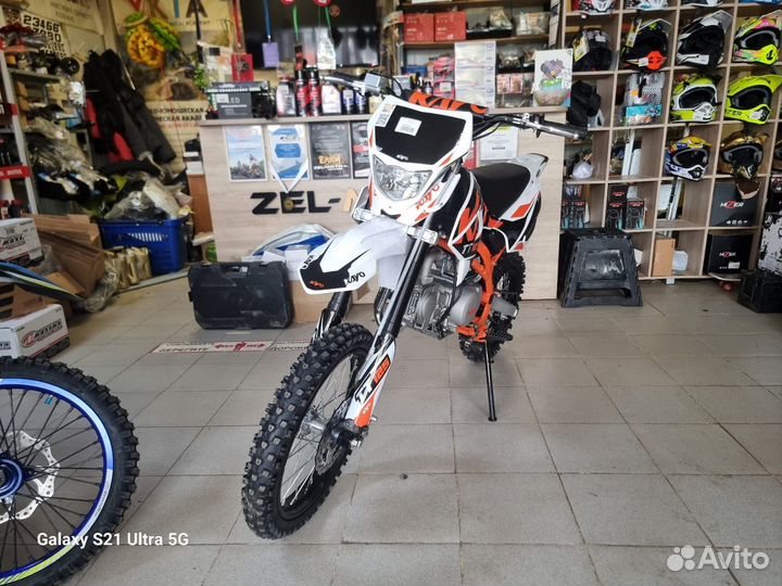 Питбайк Kayo Basic TT125 KRZ 17/14 кикстартер
