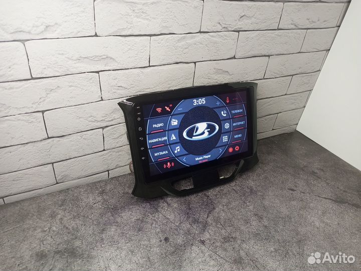 Магнитола LADA xray на android IPS экран