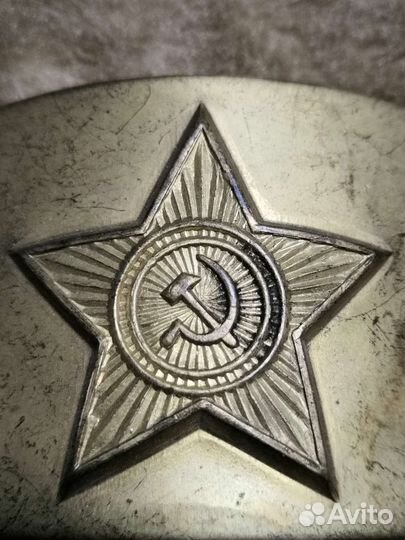 Пряжка солдатская СССР
