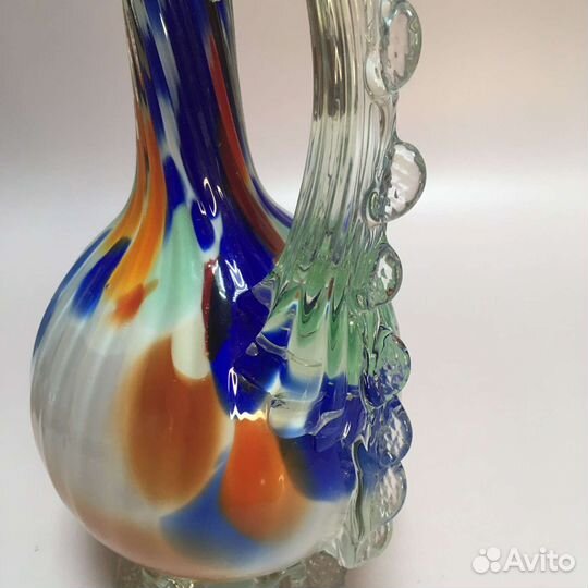 Вазы и Кувшины из гутного стекла СССР