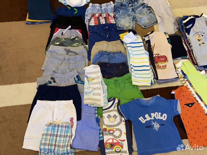 Летние вещи для мальчика 92-140