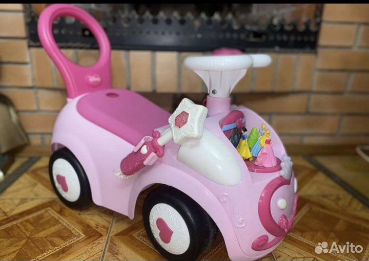 Машинка-каталка толокар Disney