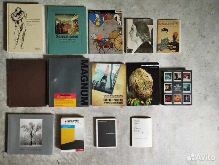 Редкие книги по искусству и фотографии