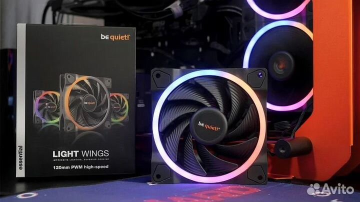 Кулер для пк Be quiet light wings 120mm