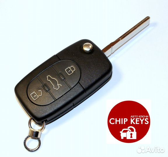 Ключ Ауди, Audi A6, оригинальный, 4D0 837 231 A