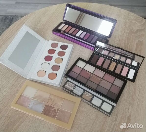 Палетки теней и хайлайтеров