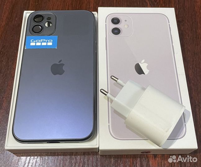 Чехол на iPhone 11 (+блок питания)