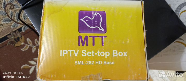 Приставка MTT iptv set top sml-282 hd