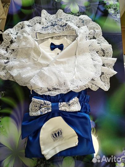 Конверт на выписку для мальчика весна осень